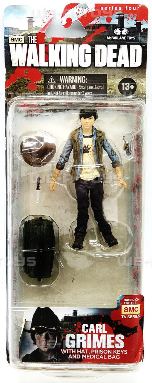 The Walking Dead Carl Grimes Action Figure Series 4 McFarlane Toys 2013 NRFP