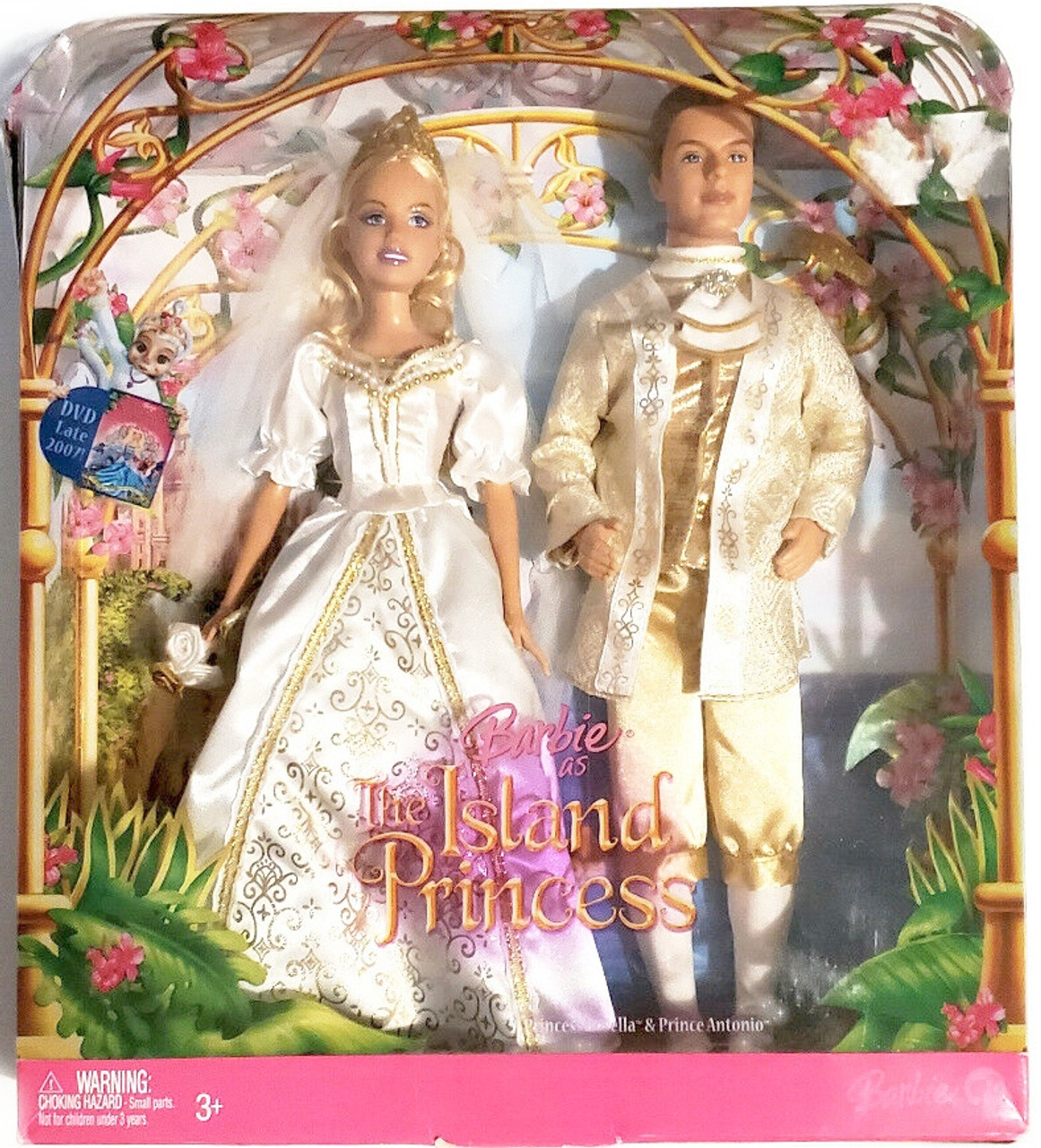 The Island Princess Barbie Princess Rosella & Prince Antonio Royal Wedding  Set - We-R-Toys
