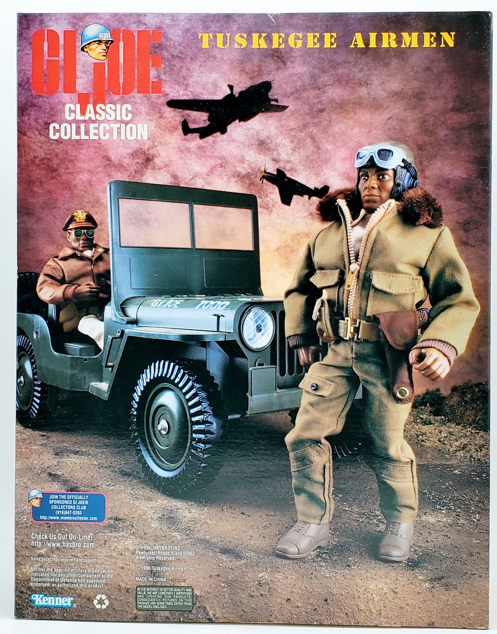 GI Joe Classic Collection WW II Forces Tuskegee Bomber Pilot 12