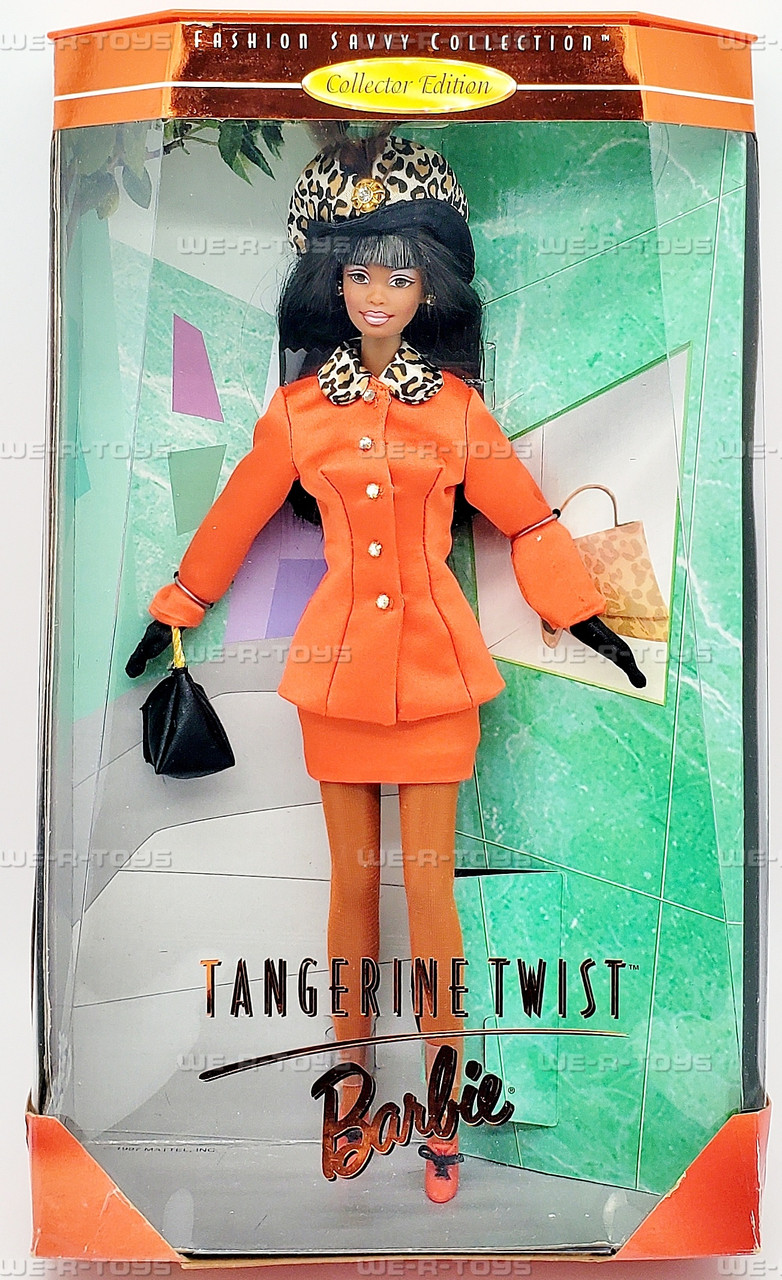 Tangerine Twist Barbie Doll Fashion Savvy Collection 1997 Mattel