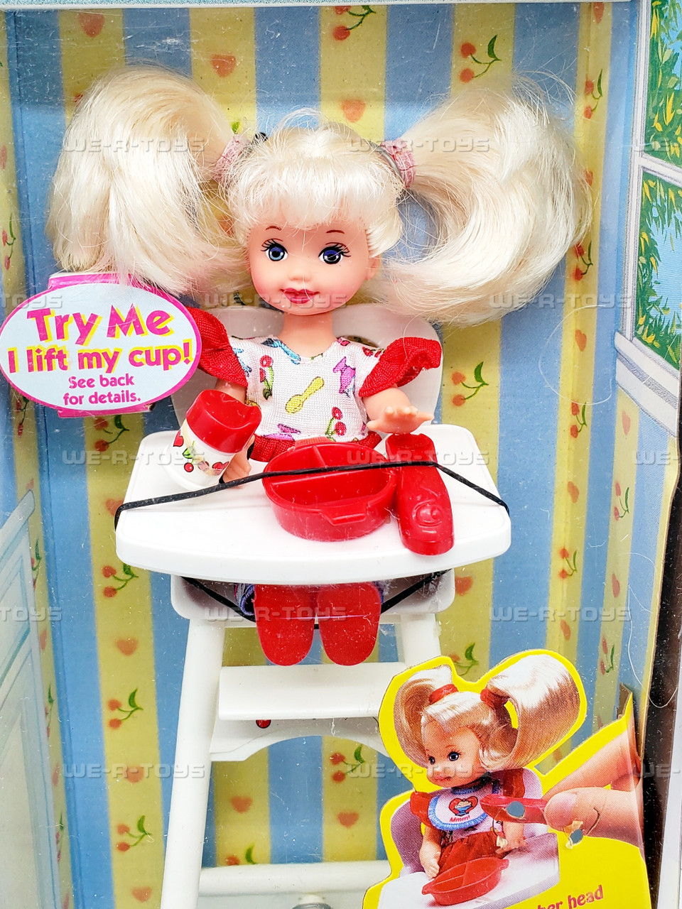 Eatin' Fun Kelly Sister of Barbie Doll 1997 Mattel #18582