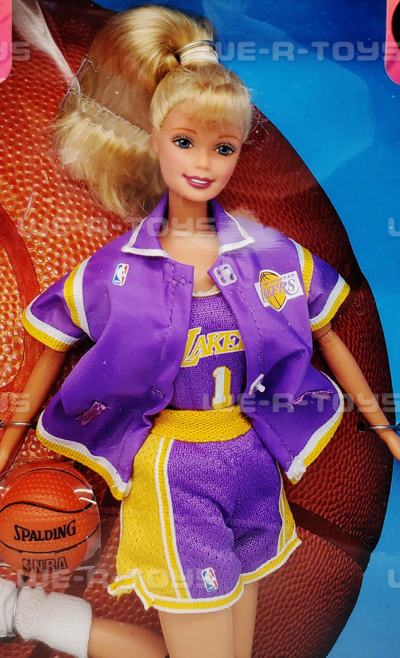 バービー NBA Barbie LAKERS 1998 [ 未開封 ] レア - おもちゃ/人形