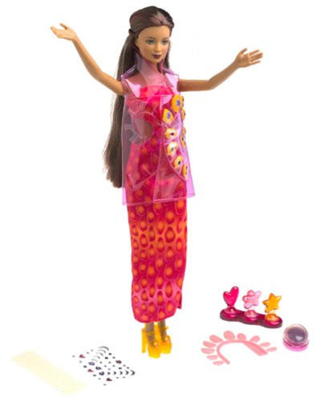 Barbie Kayla Amazing Nails Doll Set Mattel 2001 #53381 NEW