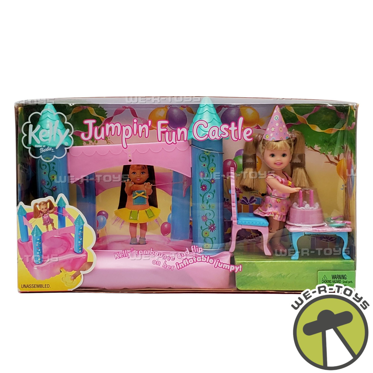 Kelly Sister of Barbie Jumpin' Fun Castle Doll & Play Set 2002