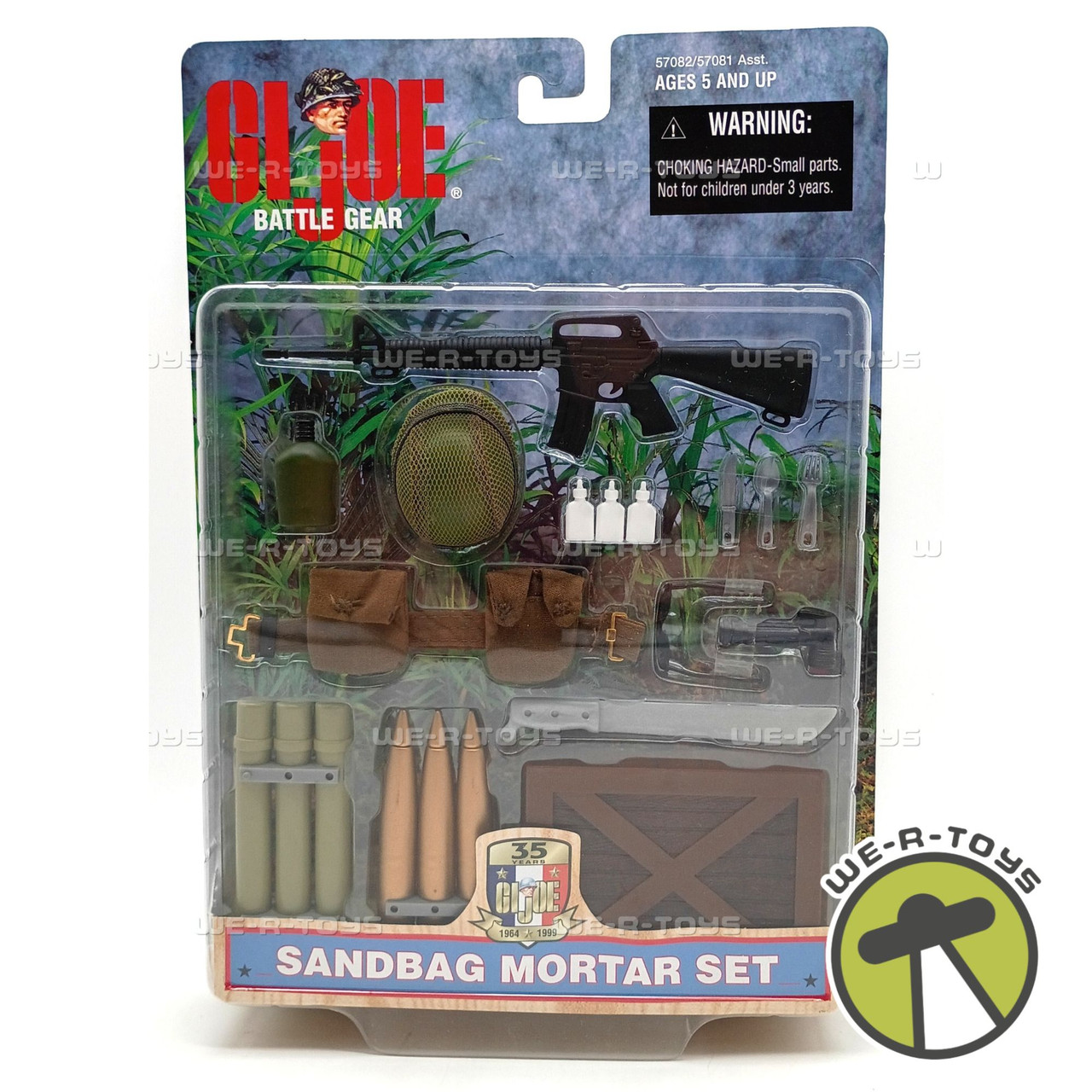 GI Joe Battle Gear Vietnam Soldier Action Figure Accessory Set