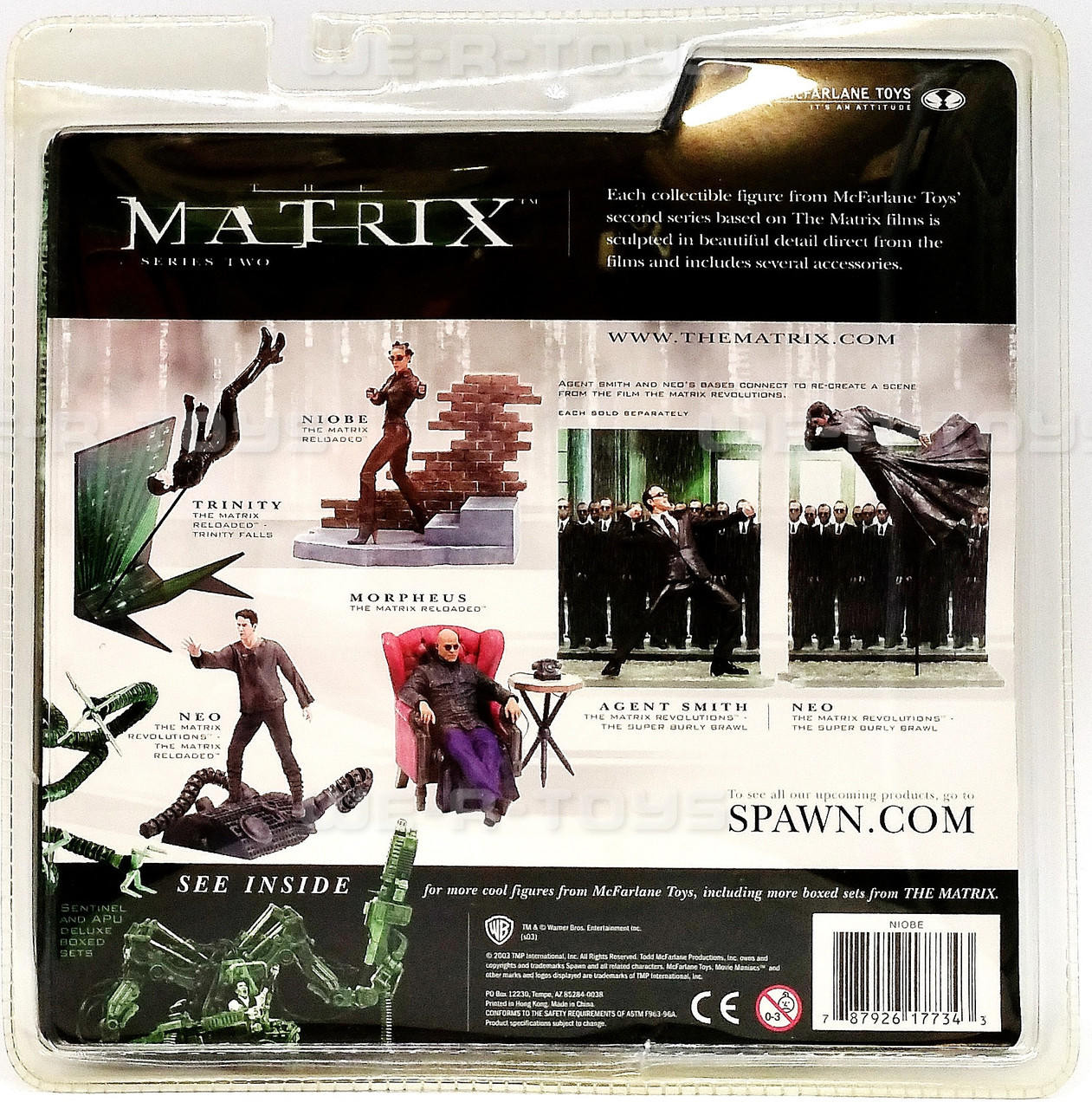 The Matrix Series 2 Niobe Figure 2003 McFarlane Toys #17734 - We-R