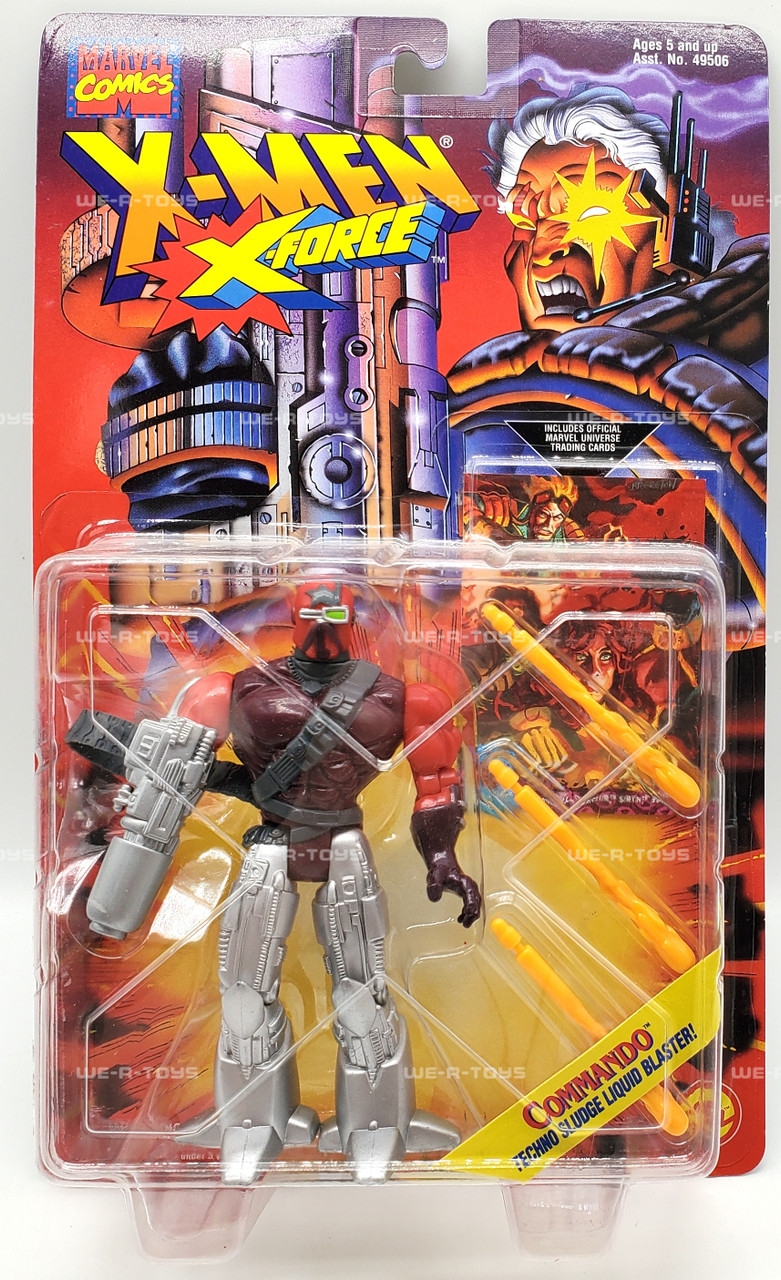 X-Men X-Force Commando Marvel Comics Toy Biz 1995