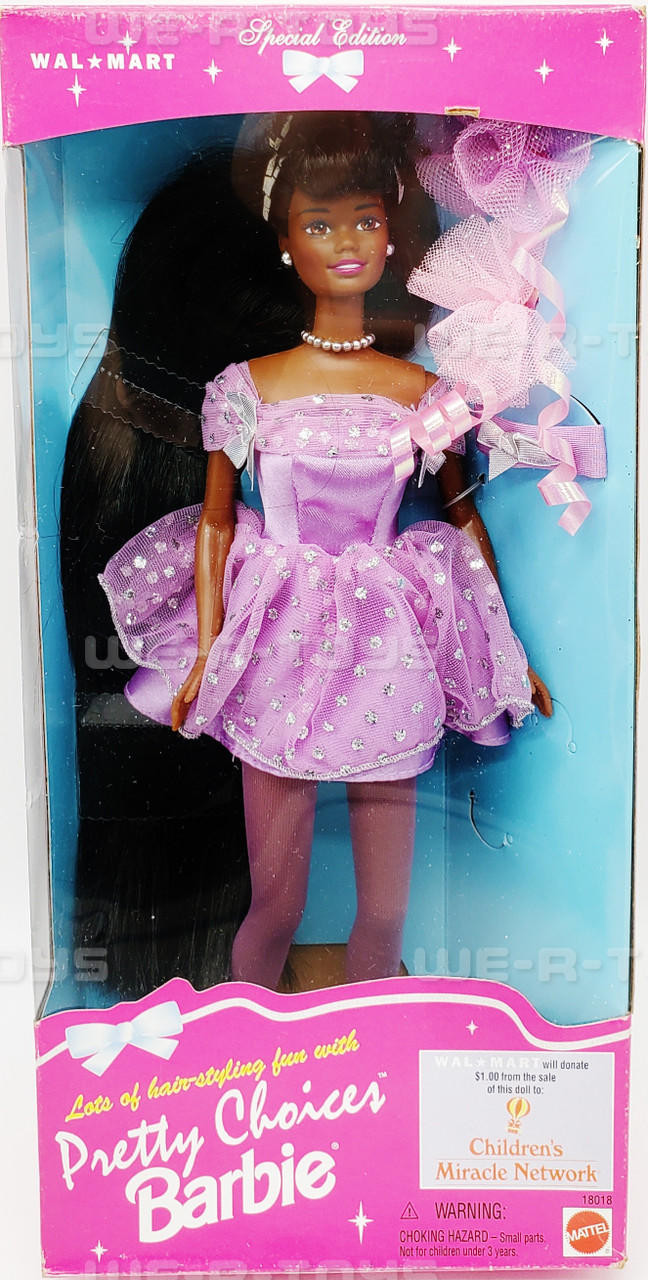 Barbie Pretty Choices African American Doll Special Edition Mattel 1996  #18018