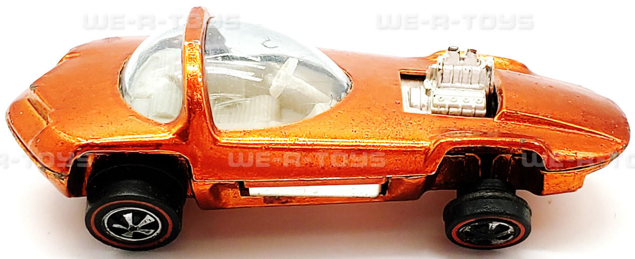 Hot Wheels Vintage 1967 Redline Metallic Orange Silhouette Car