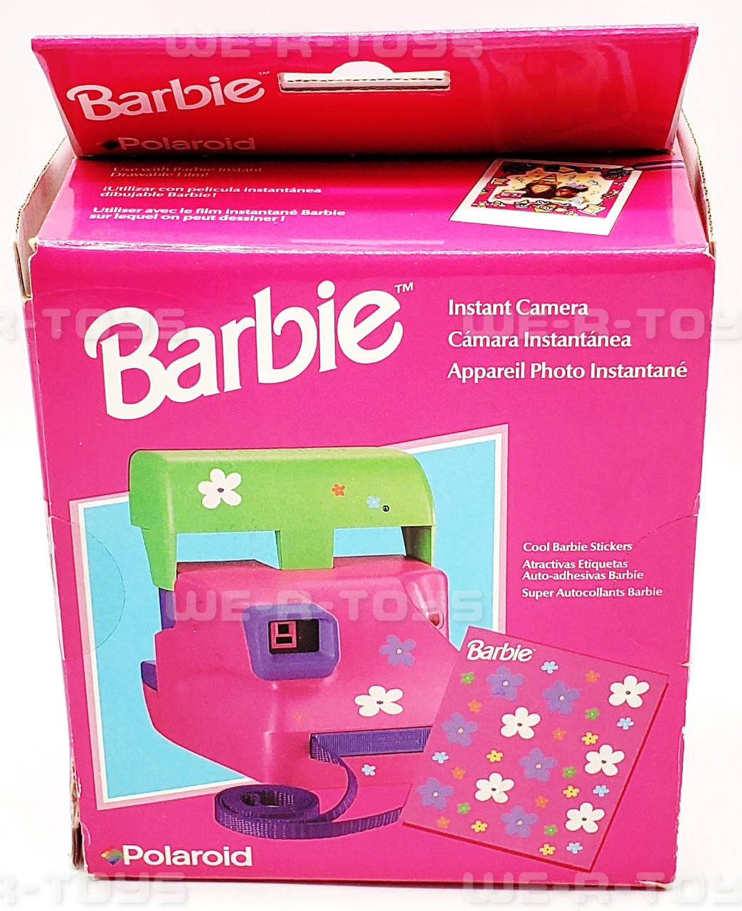 Barbie Instant Polaroid Camera 1999 Pink Green Purple NEW - We-R-Toys