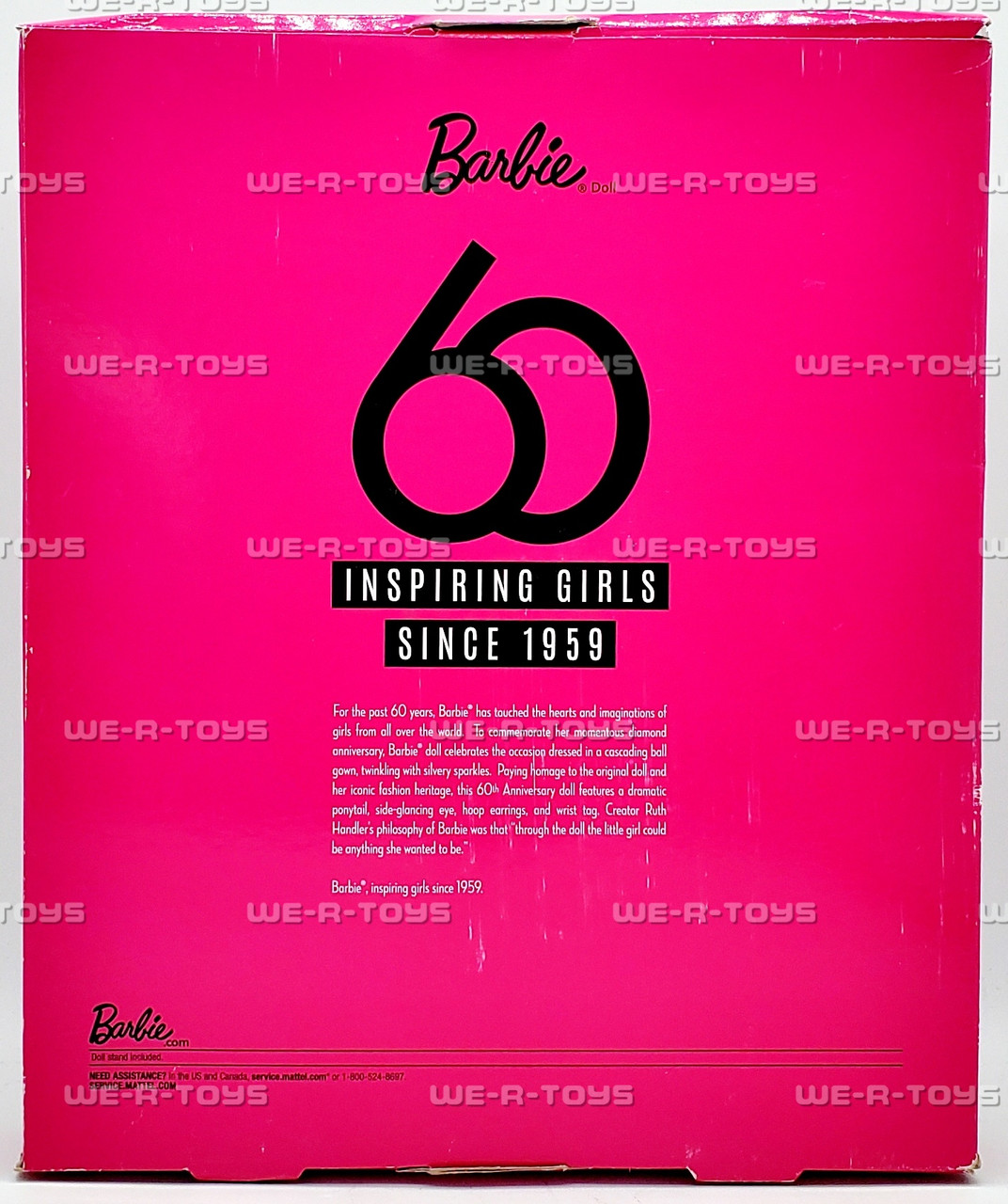 60th Anniversary Barbie Doll 2018 Mattel FXD88 - We-R-Toys