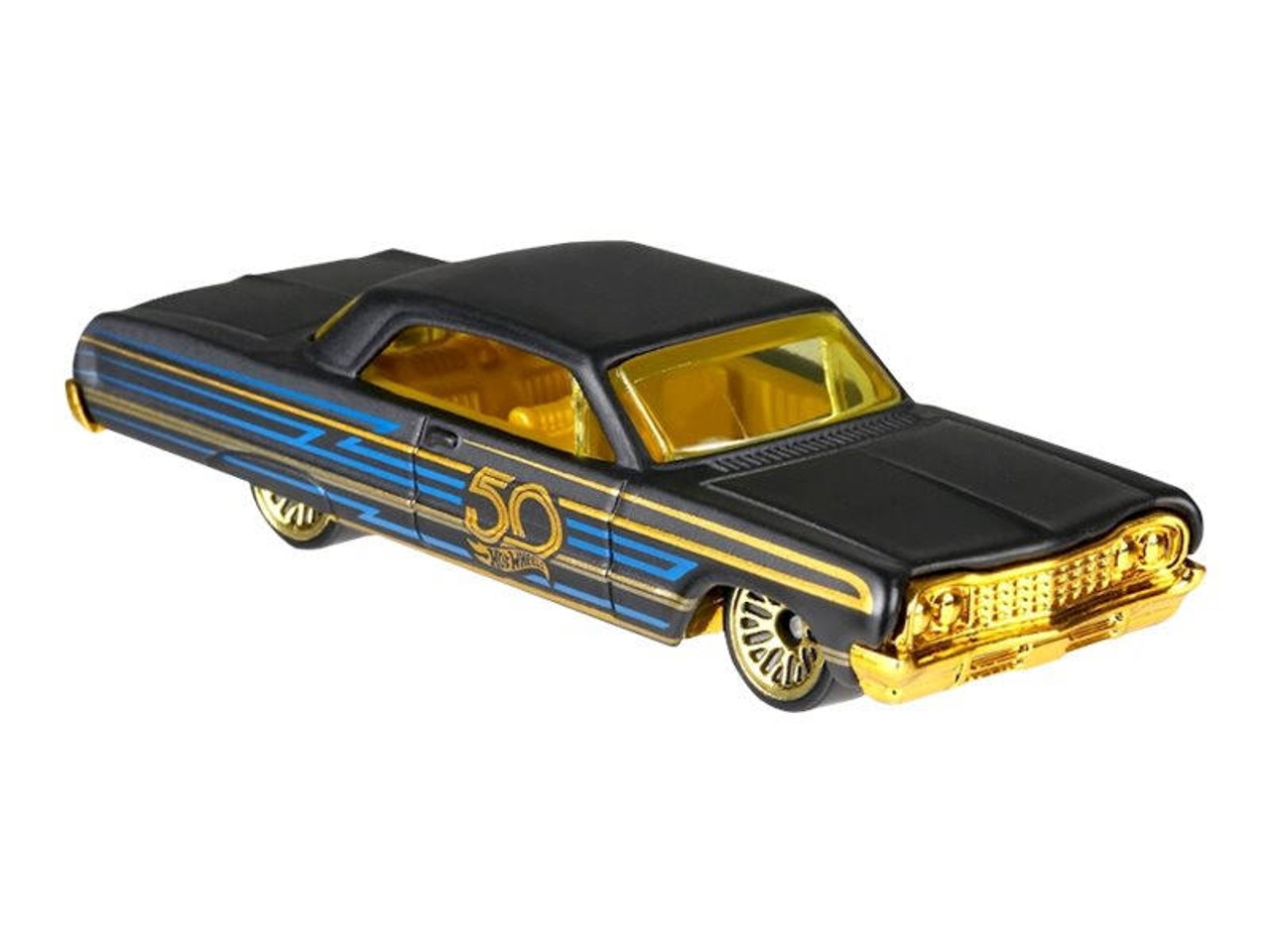 Hot Wheels '64 Impala 50th Anniversary Diecast Vehicle - We