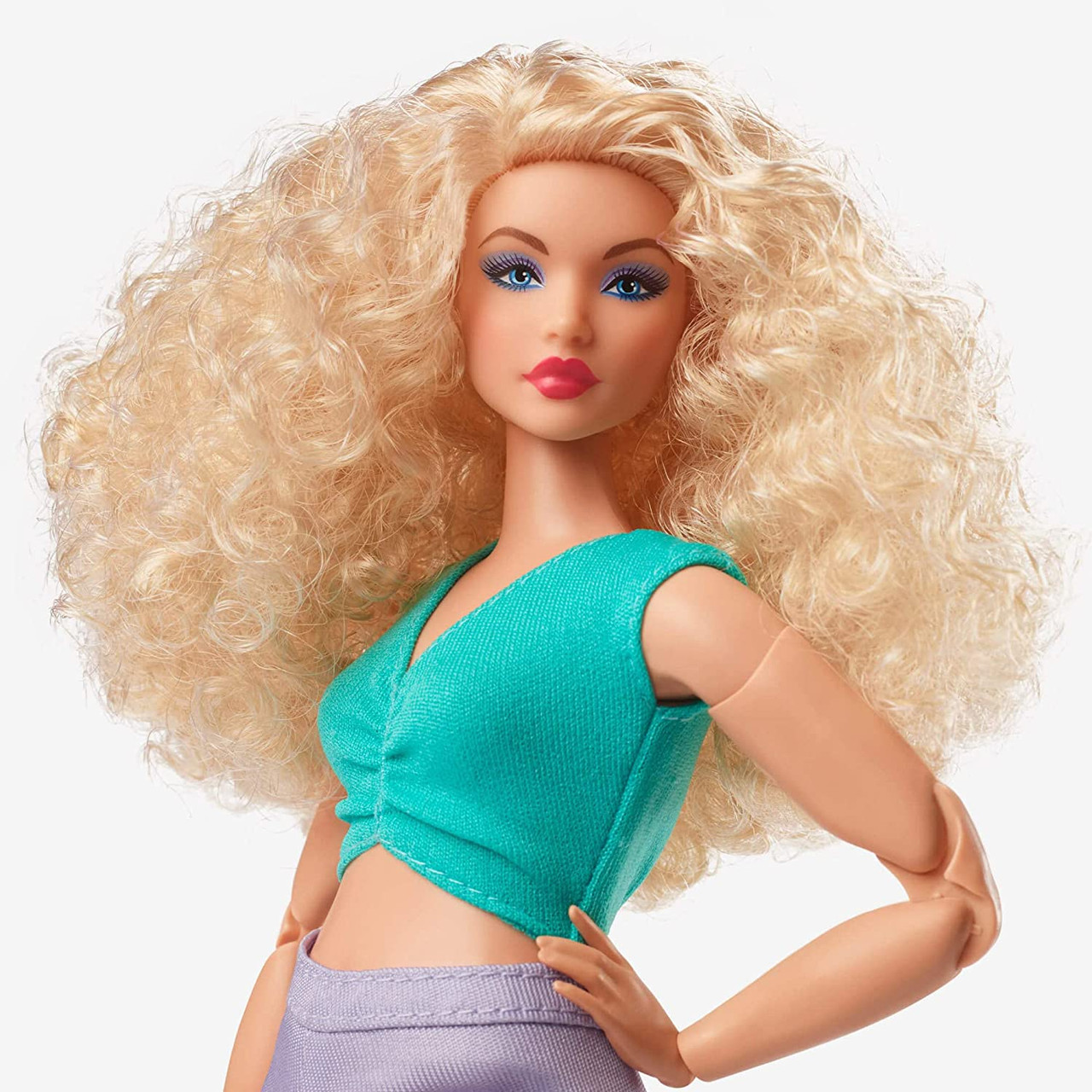 Barbies Dolls Barbie Fashionista Curly Blonde Hair Barbie Looks