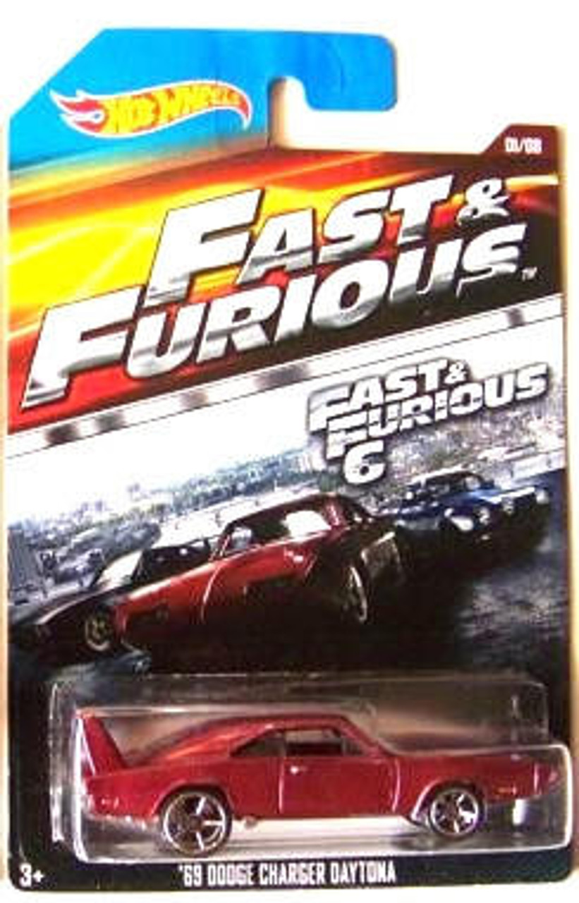 Hot Wheels Fast & Furious 6 '69 Dodge Charger Daytona - We-R-Toys