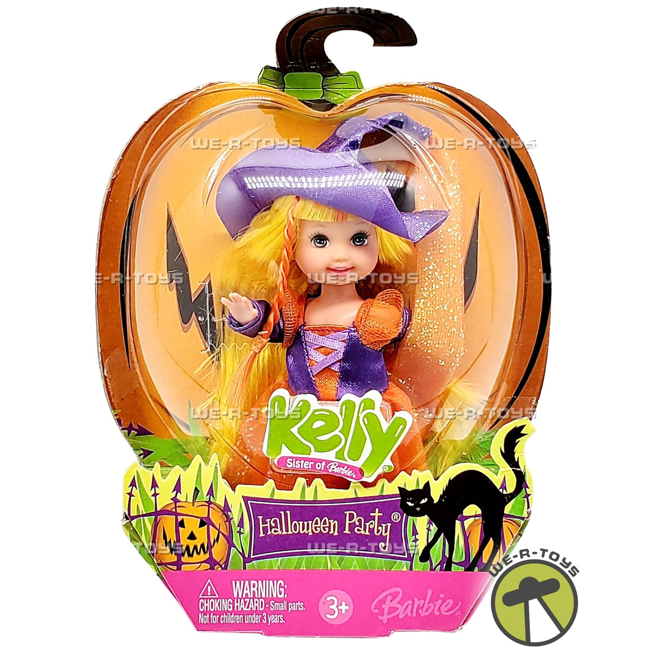 Halloween Party Witch Kelly Sister of Barbie 2006 Mattel J0644