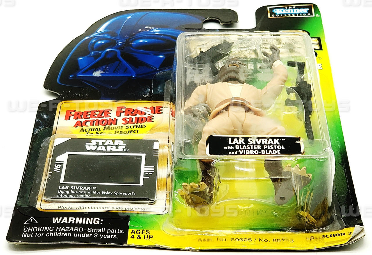 Star Wars Power of The Force Freeze Frame Lak Sivrak Figure Kenner