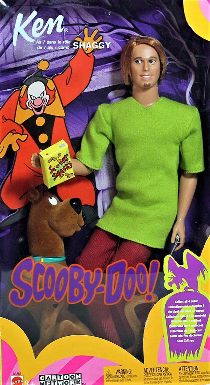 Barbie Ken as Shaggy in Scooby-Doo! Doll 2002 Mattel B3283 - We-R-Toys