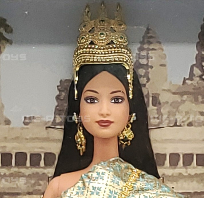 Dolls of the World Princess of Cambodia Barbie Doll 2003 Mattel B3460