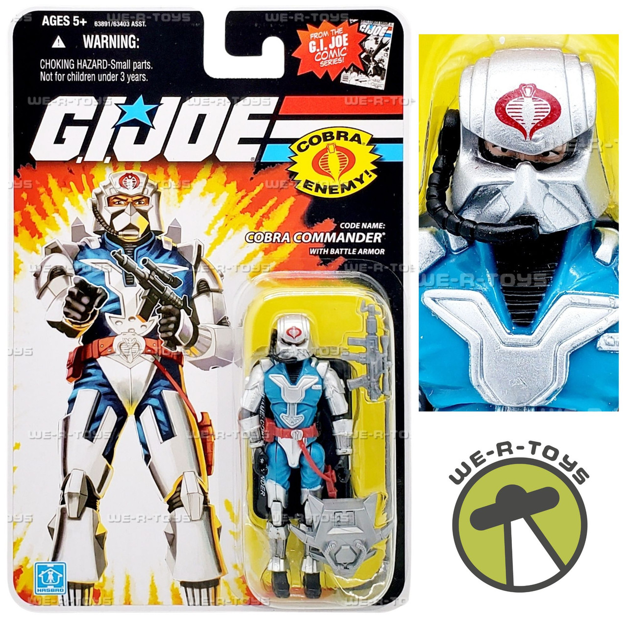 G.I. Joe 25th Anniversary Cobra Commander with Battle Armor 3.75