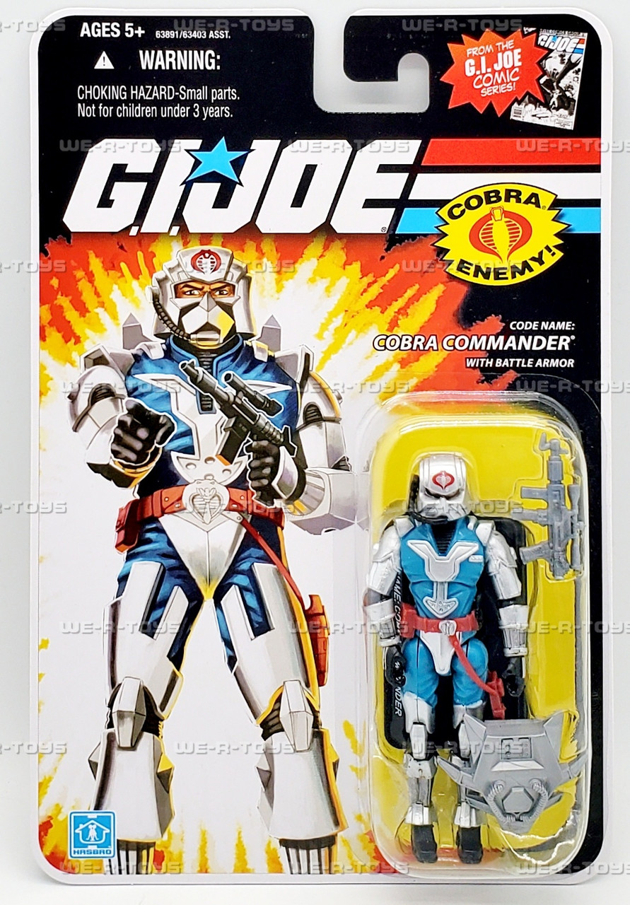 G.I. Joe 25th Anniversary Cobra Commander with Battle Armor 3.75 G.I. Joe 25th Anniversary Cobra Commander with Battle Armor 3.75