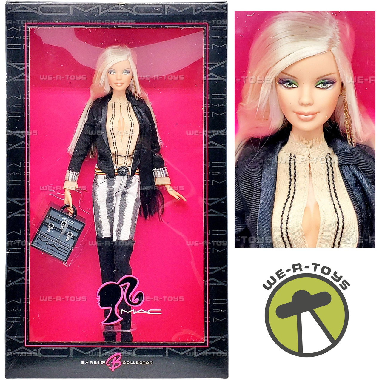 MAC Makeup Collection Barbie Collector Doll 2006 Mattel K7966 - We