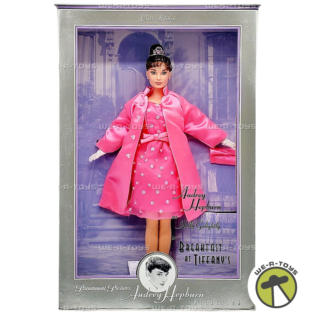 Audrey Hepburn in Breakfast at Tiffany's Pink Princess Doll 1998