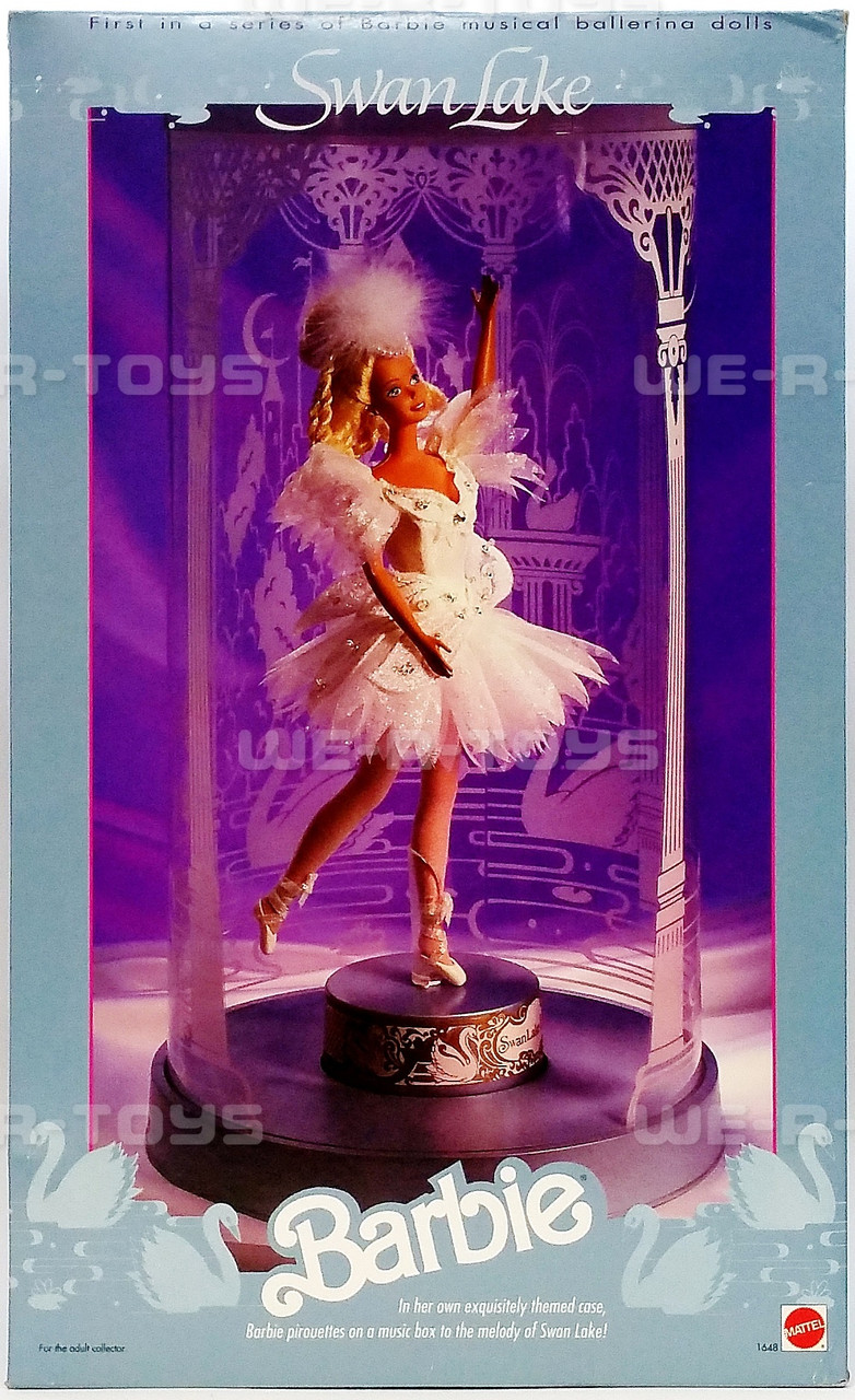 Barbie Swan Lake First in Series of Musical Ballerina Dolls 1991