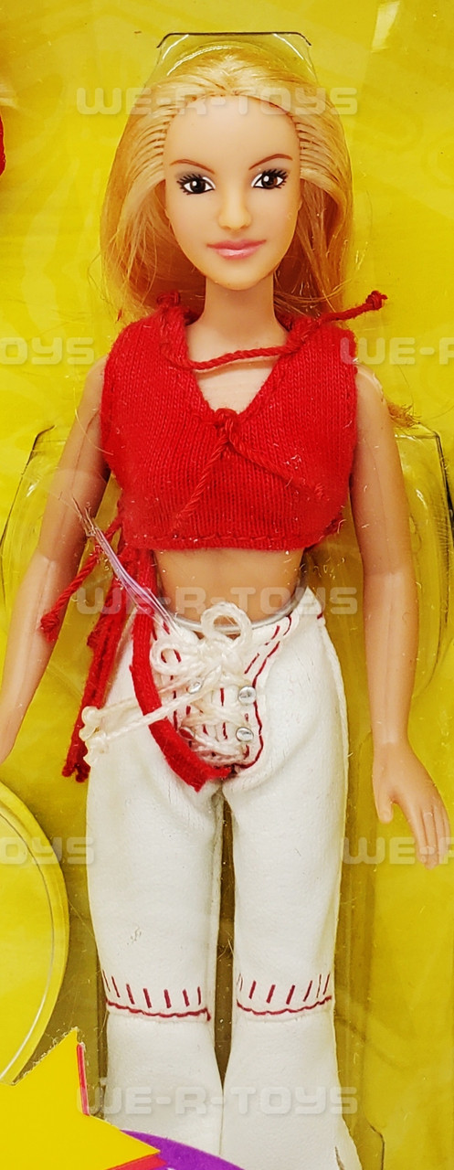 Britney Spears Action Figure Play Along 2001 #23500 NEW - We