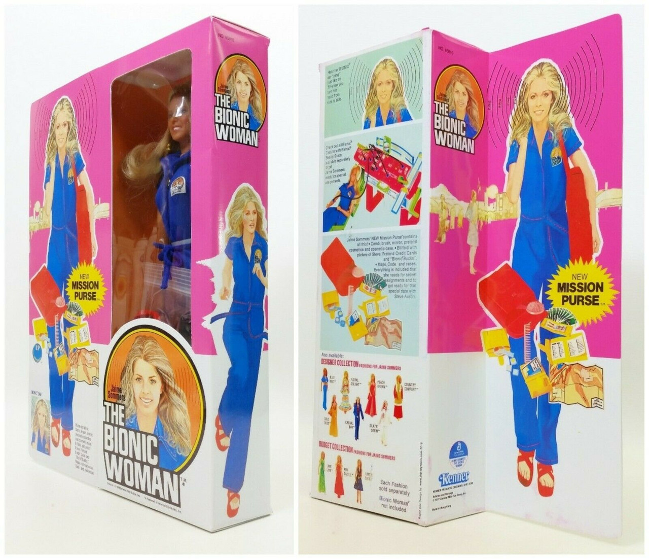 For thirty years, I have owned the original Bionic Woman doll released by  Kenner in 1977. Last week, I took notice of the doll in my curi