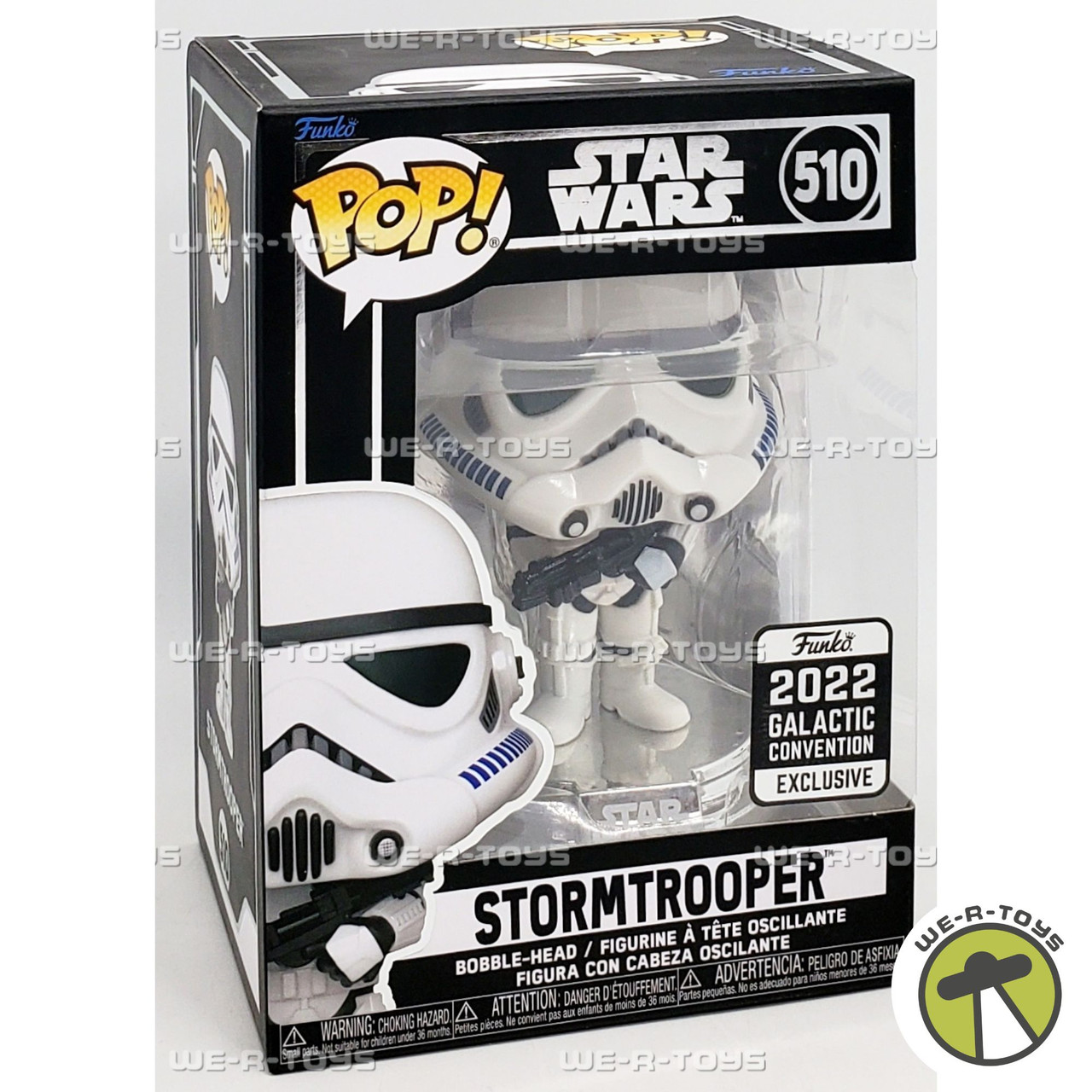 Funko POP Star Wars #510 Stormtrooper Bobble Head Vinyl Figure 