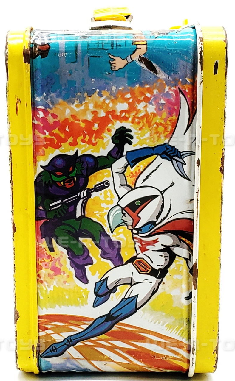 G-Force Battle of the Planets Metal Lunch Box Thermos Brand