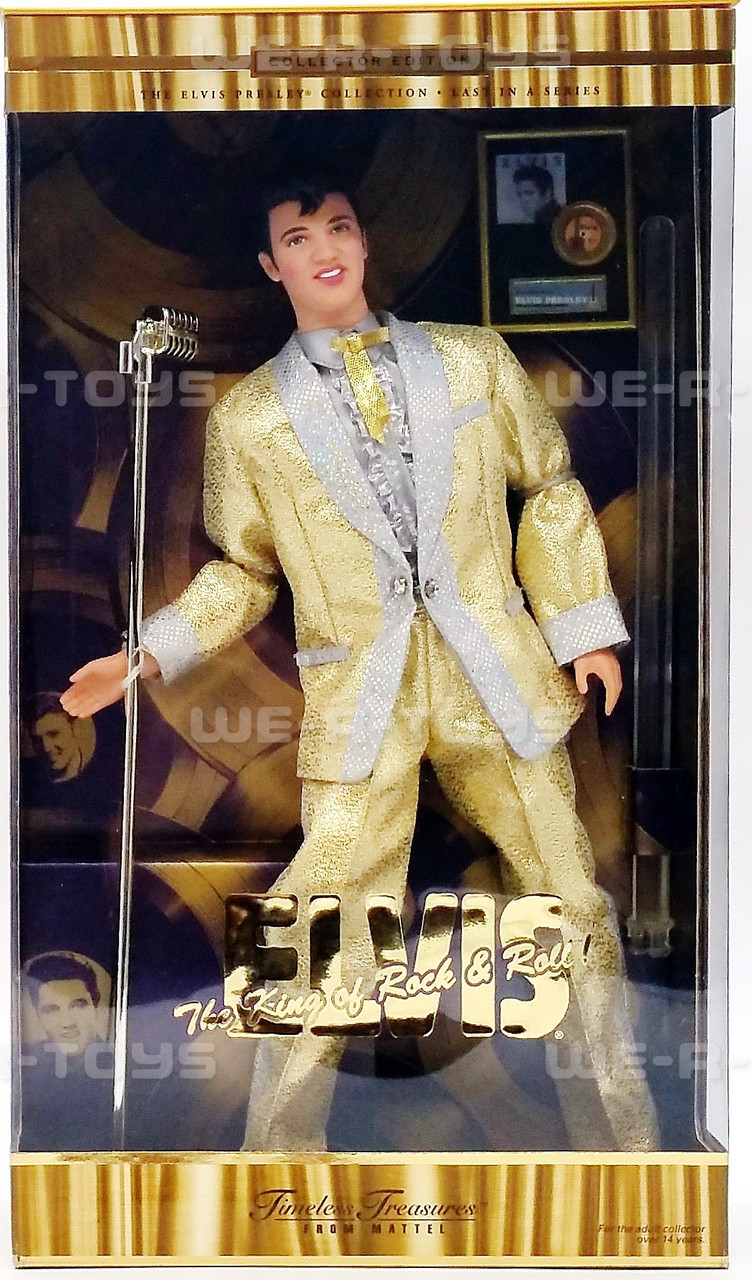 Elvis The King of Rock & Roll Timeless Treasure Doll 2001 Mattel