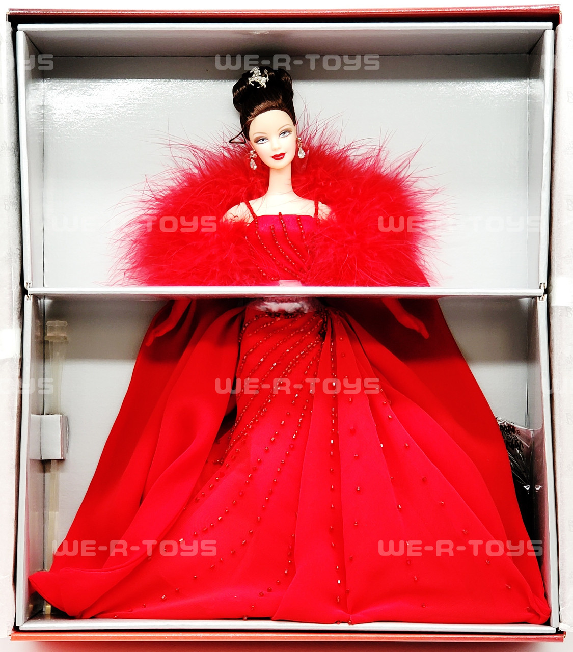 Ferrari Barbie Doll Limited Edition Red Gown 2000 Mattel No. 29608 NRFB