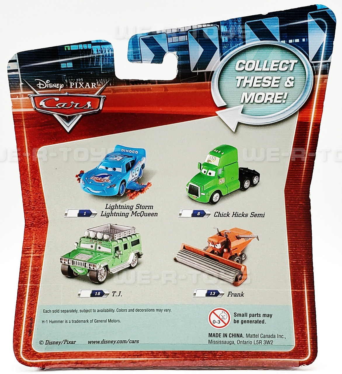 Disney Pixar CARS Mega Size #18 T.J. Diecast Vehicle NEW - We-R-Toys