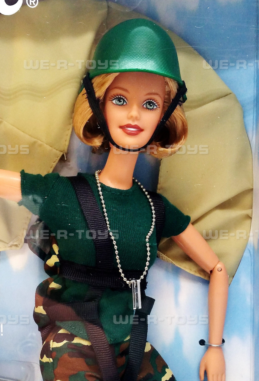 Paratrooper Barbie 2000 AAFES Special Edition Mattel No