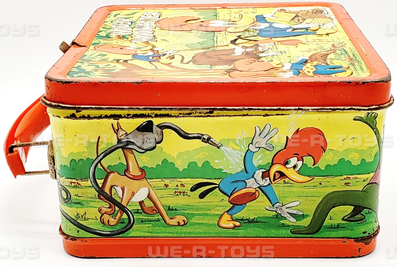 Woody the Woodpecker Metal Lunch Box Aladdin Industries 1972 USED