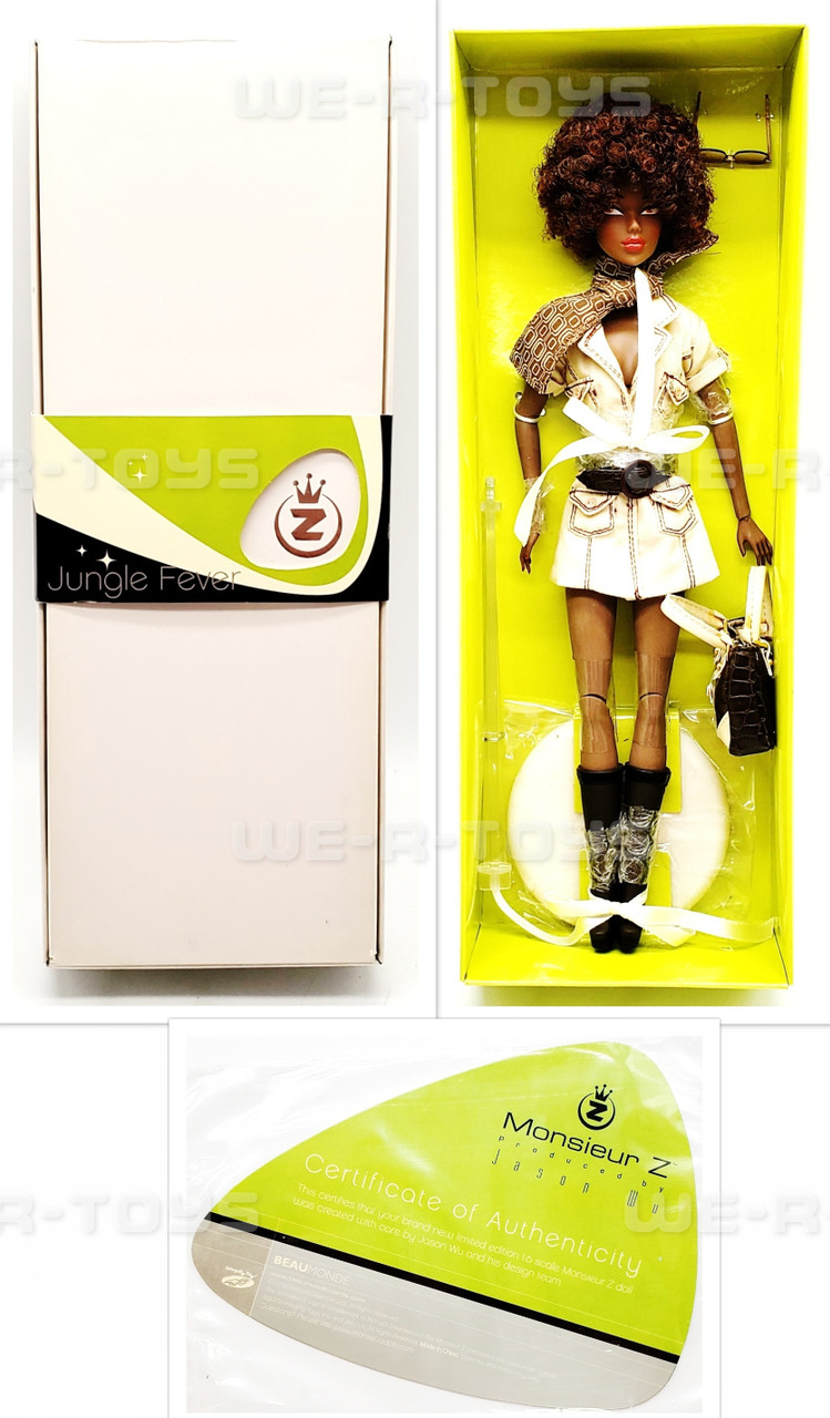 Monsieur Z Jungle Fever Fashion Doll African American By