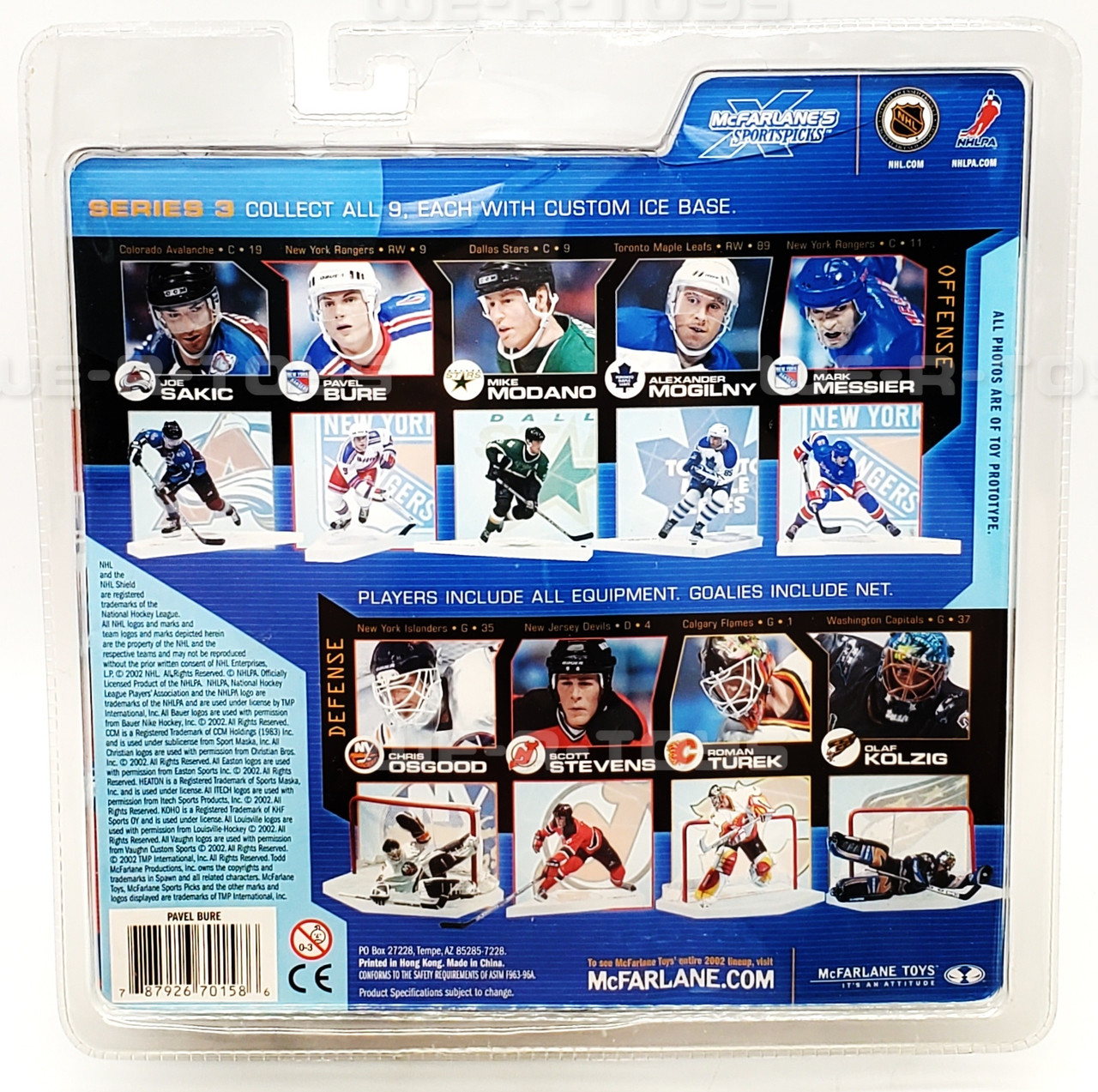 McFarlane Toys NHL New Jersey Devils Sports Picks Hockey Series 1