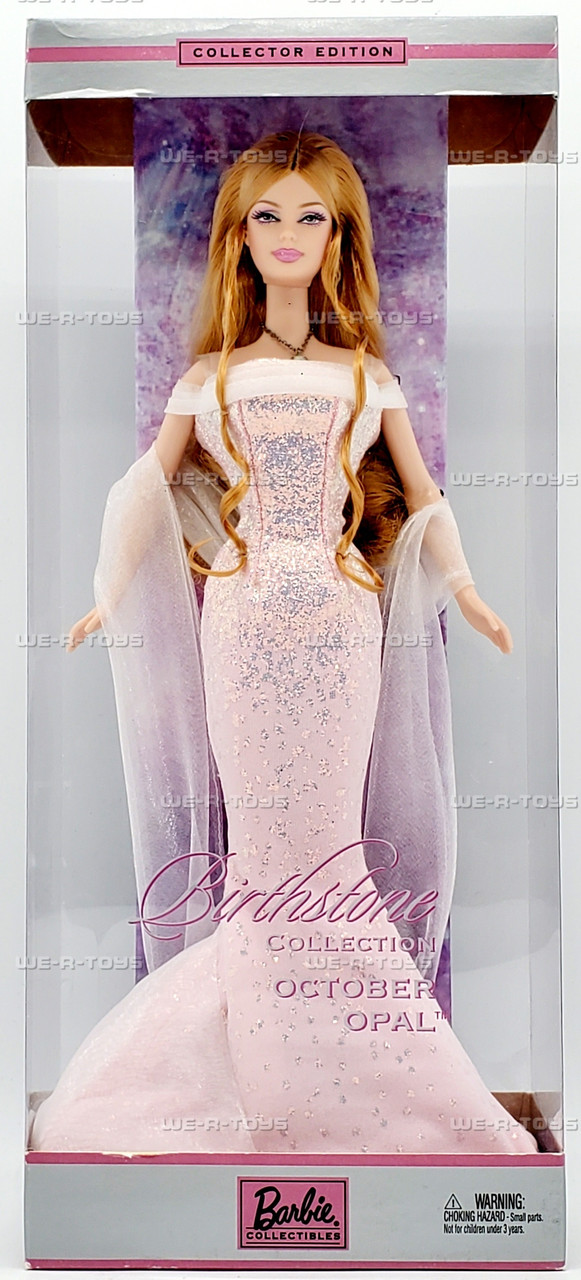 October Opal Barbie Doll The Birthstone Collection 2002