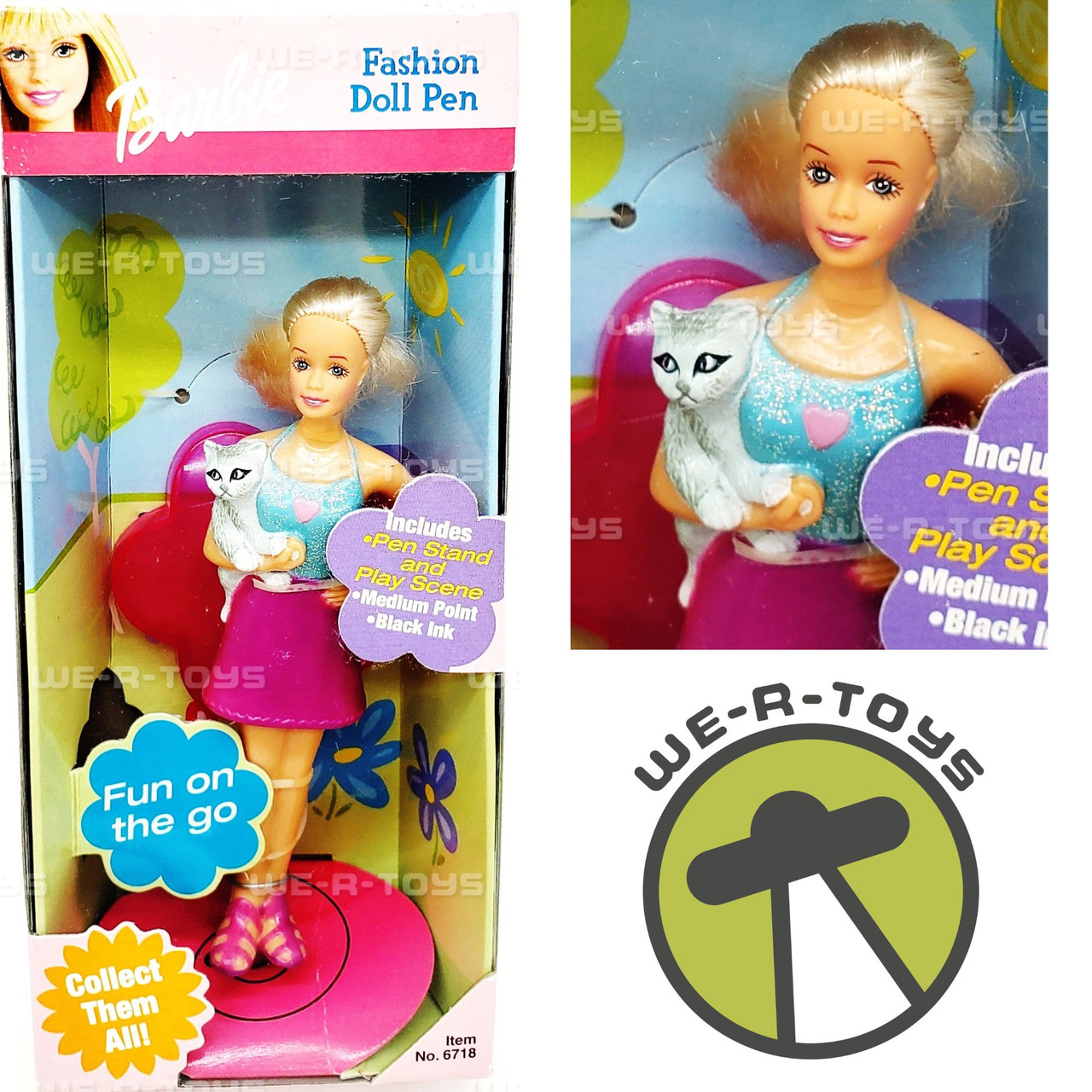 MATTEL T) 未開封 Barbie Fashion Pen ファンオンザゴー ファッションペン Fun on the go バービー J1303  - 着せかえ人形