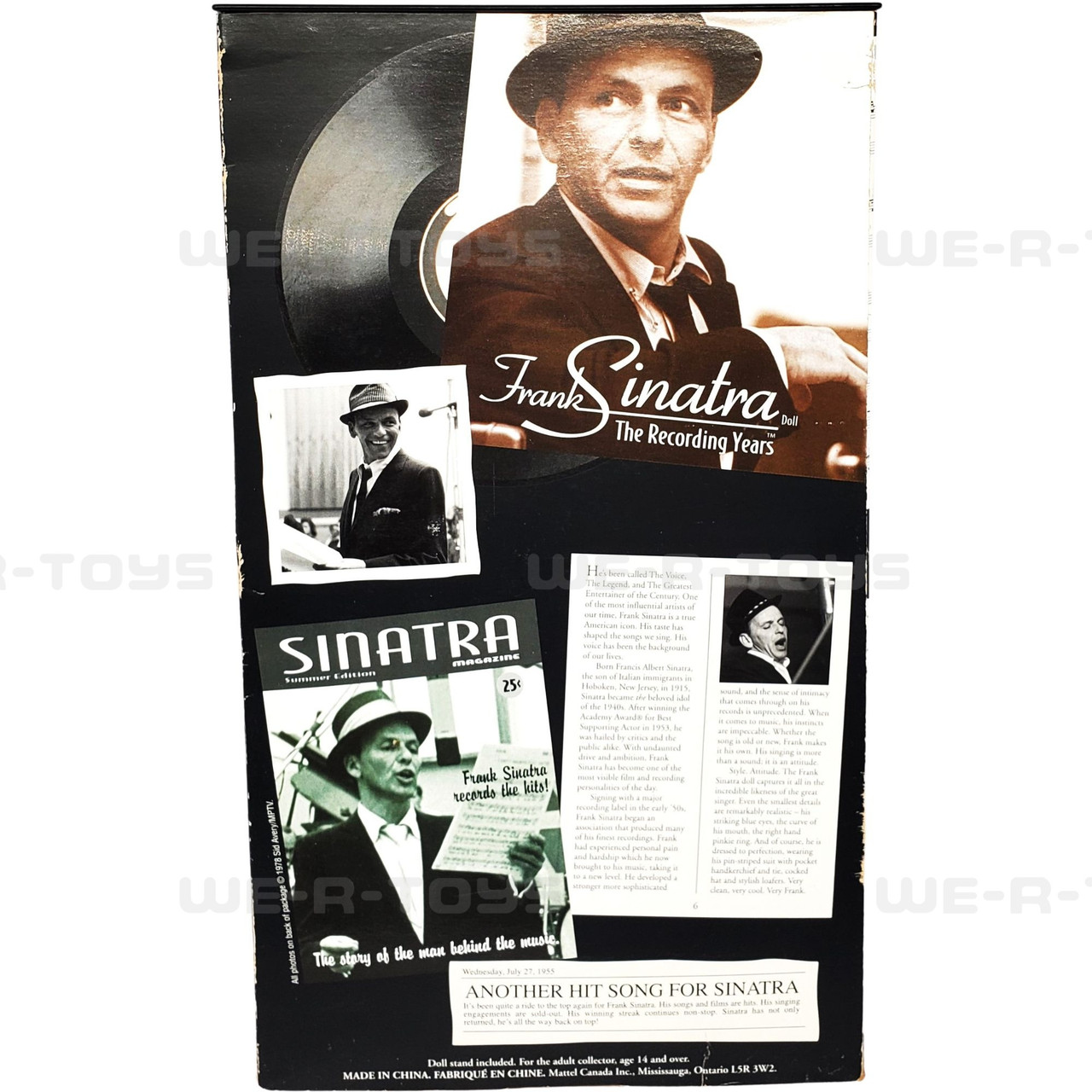 Frank Sinatra The Recording Years Doll Timeless Treasures 2000