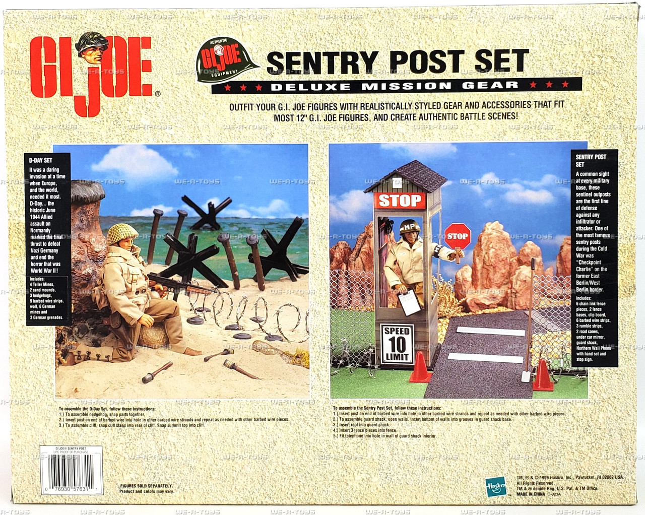 G.I. Joe Deluxe Mission Gear Sentry Post Set Hasbro 1999 No. 57631