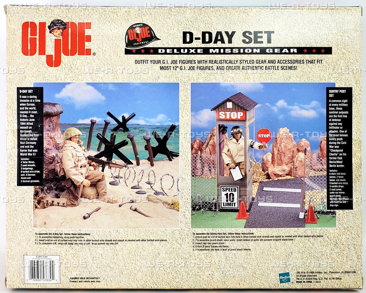 G. I. Joe Deluxe Mission Gear D-Day Set Hasbro 1999 No. 57630 NRFB