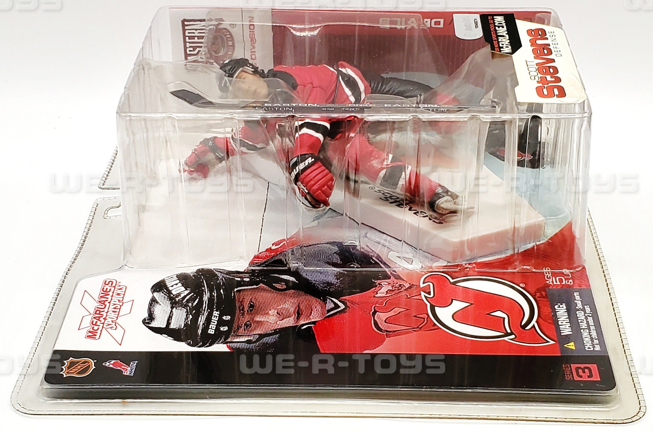 スポーツ McFarlane's SportsPicks 2002 Exclusive NHL New Jersey Devils #4 Scott Stevens Defense Action Figure