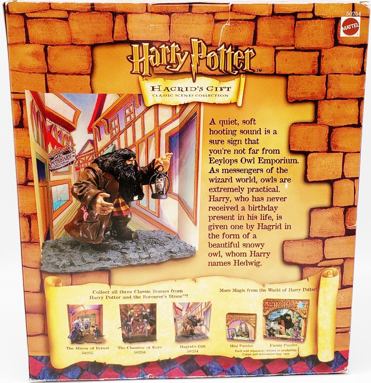 Harry Potter Hagrid's Gift Classic Scenes Collection 2001 Mattel #50254