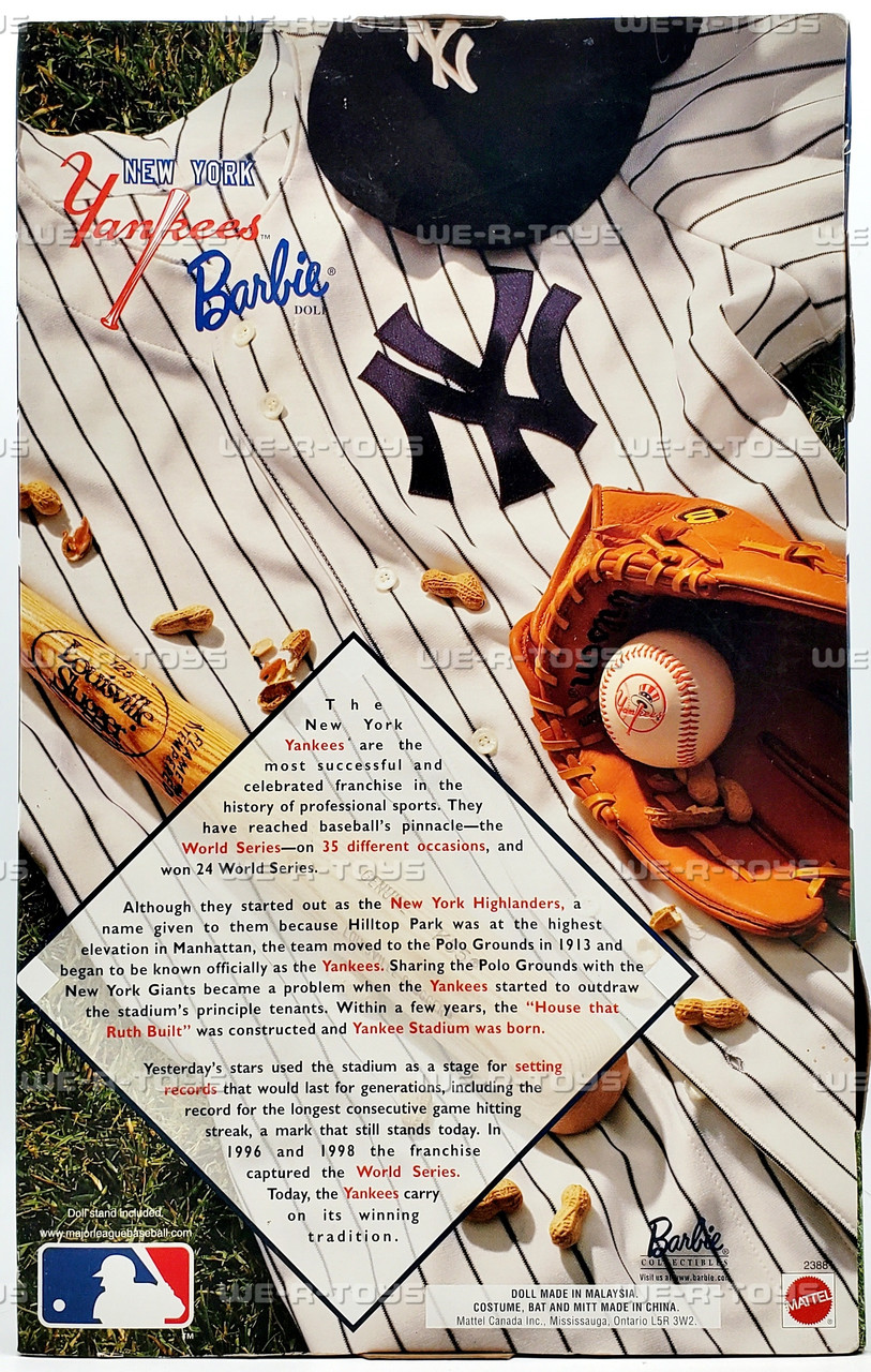 マテル Barbie バービー コレクターエディション ニューヨーク ヤンキース New York Yankees Collector Edition Barbie Doll 1999 Mattel