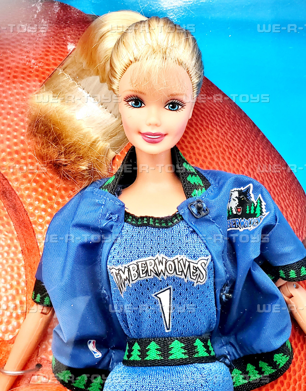 NBA Minnesota Timberwolves Basketball Player Barbie Doll 1998