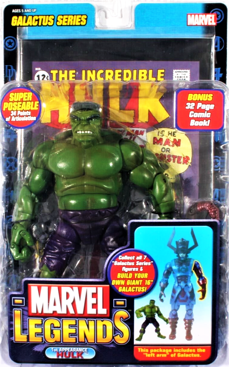 Marvel Legends Galactus Series 1st Appearance Hulk 8