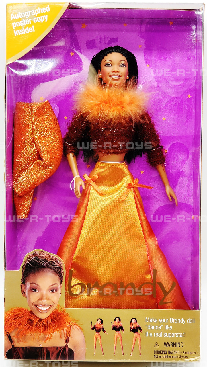 Brandy Doll with Autographed Poster Copy 1999 Mattel 24502 NRFB