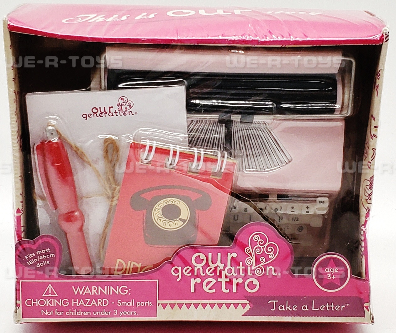 Our Generation Retro Take a Letter Accessories Maison Battat 2016